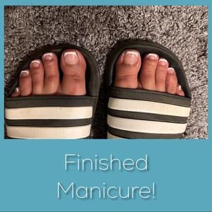 15 Sets! Of French Manicure Decals for toes